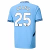 Manchester City Akanji #25 Fodboldtrøjer 2024-25 Hjemmebanetrøje Mænd
