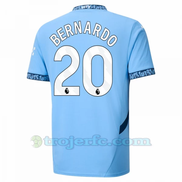 Manchester City Bernardo Silva #20 Fodboldtrøjer 2024-25 Hjemmebanetrøje Mænd