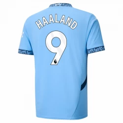 Manchester City Erling Haaland #9 Fodboldtrøjer 2024-25 Hjemmebanetrøje Mænd