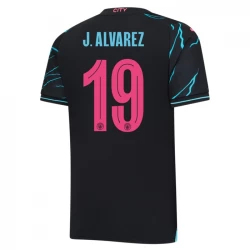 Manchester City Fodboldtrøjer J. Alvarez #9 2023-24 UCL Tredjetrøje Mænd