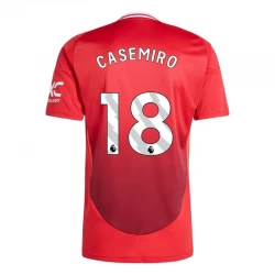Manchester United Casemiro #18 Fodboldtrøjer 2024-25 Hjemmebanetrøje Mænd