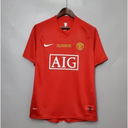 Manchester United Champions League Finale Retro Trøje 2008-19 Hjemmebane Mænd