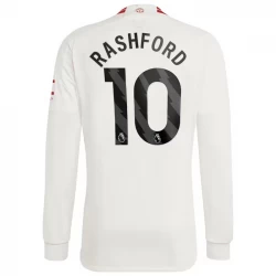 Manchester United Fodboldtrøjer Marcus Rashford #10 2023-24 Tredjetrøje Mænd Lange Ærmer