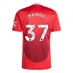 Manchester United Kobbie Mainoo #37 Fodboldtrøjer 2024-25 Hjemmebanetrøje Mænd