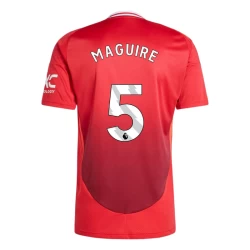 Manchester United Maguire #5 Fodboldtrøjer 2024-25 Hjemmebanetrøje Mænd