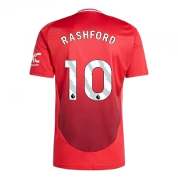 Manchester United Marcus Rashford #10 Fodboldtrøjer 2024-25 Hjemmebanetrøje Mænd