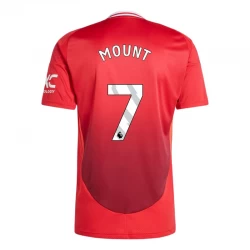 Manchester United Mason Mount #7 Fodboldtrøjer 2024-25 Hjemmebanetrøje Mænd