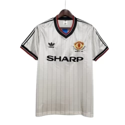 Manchester United Retro Trøje 1982-84 Udebane Mænd