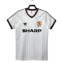 Manchester United Retro Trøje 1983 Udebane Mænd