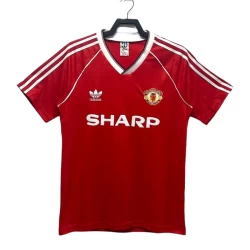 Manchester United Retro Trøje 1998-90 Hjemmebane Mænd