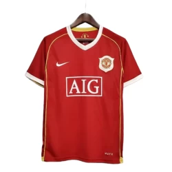 Manchester United Retro Trøje 2006-07 Hjemmebane Mænd