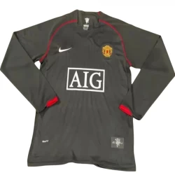 Manchester United Retro Trøje 2007-08 Tredje Mænd Lange Ærmer