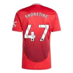 Manchester United Shoretire #47 Fodboldtrøjer 2024-25 Hjemmebanetrøje Mænd