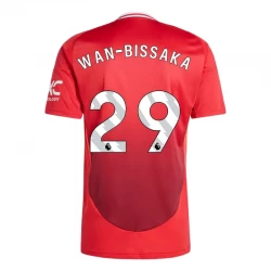 Manchester United Wan-bissaka #29 Fodboldtrøjer 2024-25 Hjemmebanetrøje Mænd