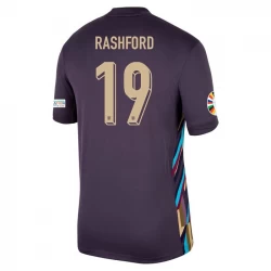 Marcus Rashford #19 England Fodboldtrøjer EM 2024 Udebanetrøje Mænd
