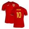 Maxim #10 Rumænien Fodboldtrøjer EM 2024 Udebanetrøje Mænd