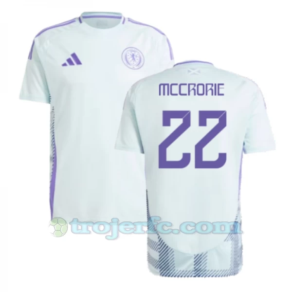 McCrorie #22 Skotland Fodboldtrøjer EM 2024 Udebanetrøje Mænd