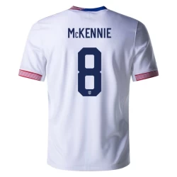 Mckennie #8 USA Fodboldtrøjer Copa America 2024 Hjemmebanetrøje Mænd