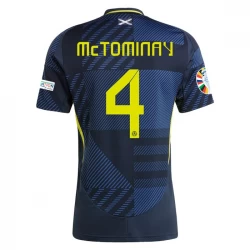 McTominay #4 Skotland Fodboldtrøjer EM 2024 Hjemmebanetrøje Mænd