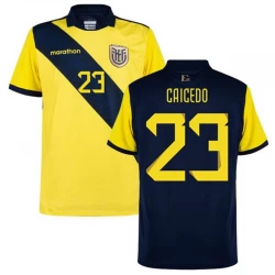 Moisés Caicedo #23 Ecuador Fodboldtrøjer Copa America 2024 Hjemmebanetrøje Mænd