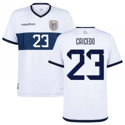Moisés Caicedo #23 Ecuador Fodboldtrøjer Copa America 2024 Udebanetrøje Mænd