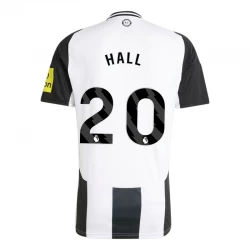 Newcastle United Hall #20 Fodboldtrøjer 2024-25 Hjemmebanetrøje Mænd