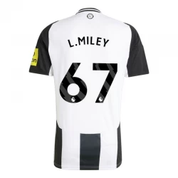 Newcastle United L. Miley #67 Fodboldtrøjer 2024-25 Hjemmebanetrøje Mænd