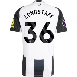 Newcastle United Longstaff #36 Fodboldtrøjer 2024-25 Hjemmebanetrøje Mænd