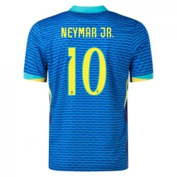 Neymar Jr #10 Brasilien Fodboldtrøjer Copa America 2024 Udebanetrøje Mænd