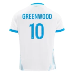 Olympique de Marseille Greenwood #10 Fodboldtrøjer 2024-25 Hjemmebanetrøje Mænd