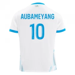 Olympique de Marseille Pierre-Emerick Aubameyang #10 Fodboldtrøjer 2024-25 Hjemmebanetrøje Mænd