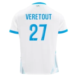 Olympique de Marseille Veretout #27 Fodboldtrøjer 2024-25 Hjemmebanetrøje Mænd