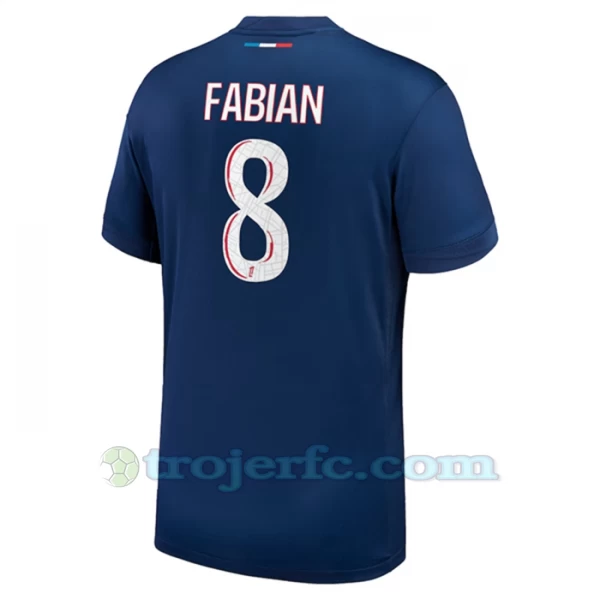 Paris Saint-Germain PSG Fabian #8 Fodboldtrøjer 2024-25 Hjemmebanetrøje Mænd