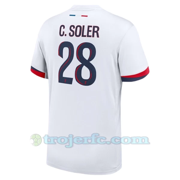 Paris Saint-Germain PSG Fodboldtrøjer 2024-25 C.Soler #28 Udebanetrøje Mænd