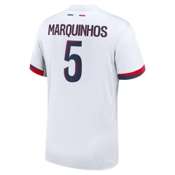 Paris Saint-Germain PSG Fodboldtrøjer 2024-25 Marquinhos #5 Udebanetrøje Mænd