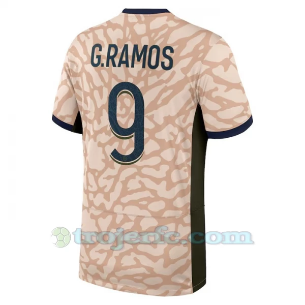 Paris Saint-Germain PSG Fodboldtrøjer G. Ramos #9 2024-25 Fourthtrøje Mænd