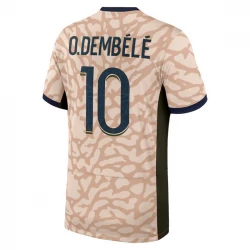 Paris Saint-Germain PSG Fodboldtrøjer O. Dembele #10 2024-25 Fourthtrøje Mænd