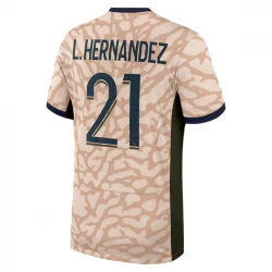 Paris Saint-Germain PSG Fodboldtrøjer Theo Hernández #21 2024-25 Fourthtrøje Mænd