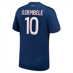 Paris Saint-Germain PSG Ousmane Dembélé #10 Fodboldtrøjer 2024-25 Hjemmebanetrøje Mænd
