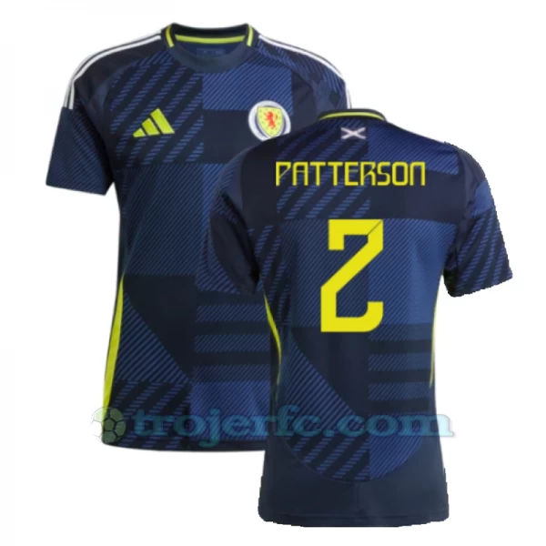 Patterson #2 Skotland Fodboldtrøjer EM 2024 Hjemmebanetrøje Mænd
