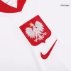Milik #7 Polen Fodboldtrøjer EM 2024 Hjemmebanetrøje Mænd