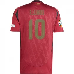 R. Lukaku #10 Belgien Fodboldtrøjer EM 2024 Hjemmebanetrøje Mænd