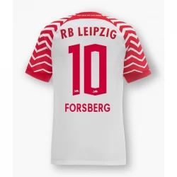 RB Leipzig Fosberg #10 Fodboldtrøjer 2023-24 Hjemmebanetrøje Mænd