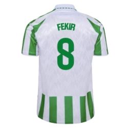 Real Betis Fekir #8 Fodboldtrøjer 2024-25 Hjemmebanetrøje Mænd