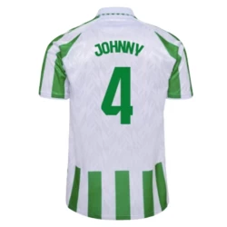 Real Betis Johnny #4 Fodboldtrøjer 2024-25 Hjemmebanetrøje Mænd