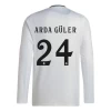 Real Madrid Arda Guler #24 Fodboldtrøjer 2024-25 Hjemmebanetrøje Mænd Lange Ærmer