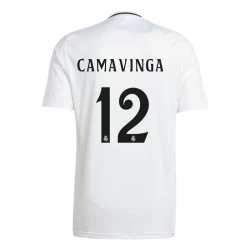 Real Madrid Camavinga #12 Fodboldtrøjer 2024-25 Hjemmebanetrøje Mænd