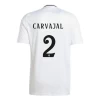 Real Madrid Carvajal #2 Fodboldtrøjer 2024-25 Hjemmebanetrøje Mænd