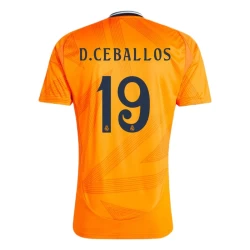 Real Madrid Fodboldtrøjer 2024-25 D. Ceballos #19 Udebanetrøje Mænd