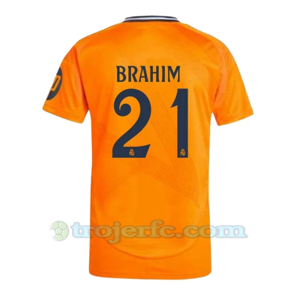 Real Madrid Fodboldtrøjer 2024-25 HP Brahim #21 Udebanetrøje Mænd